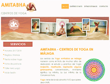 Tablet Screenshot of amitabha.es